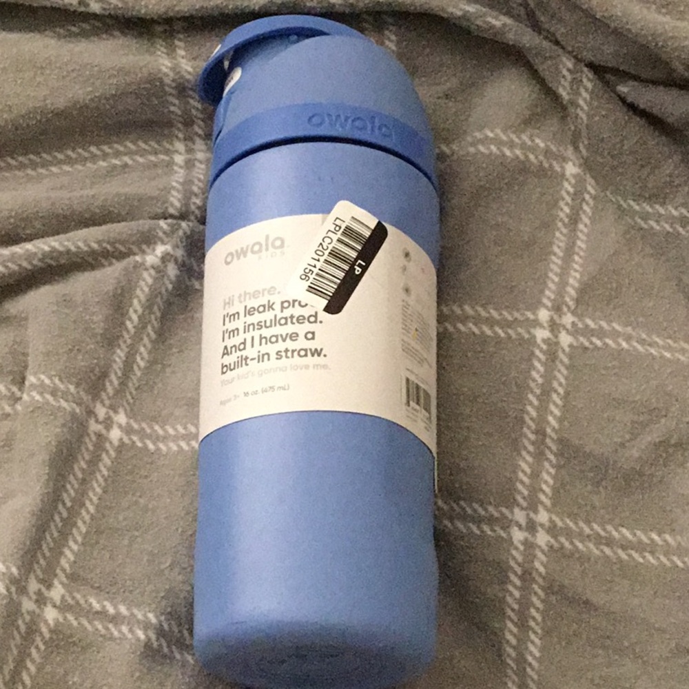 Owala Kids FreeSip 16oz Insulated Stainless Steel Water Bottle Blue - Picture 2 of 6